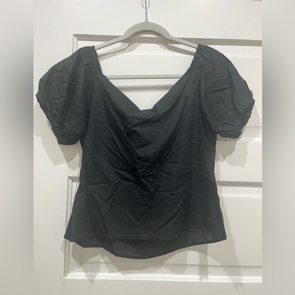 L’AGENCE Gemini Top black. Size Large. New with tags! - Picture 6 of 10